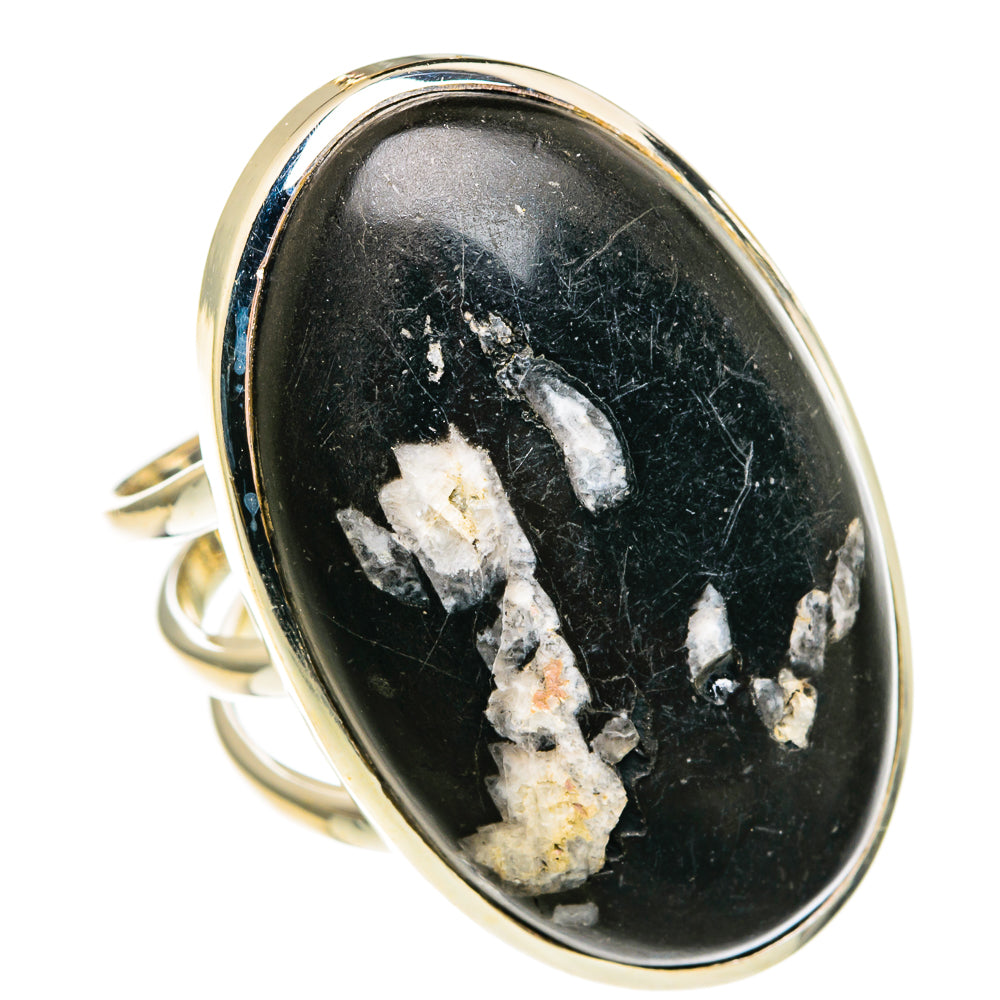 Chrysanthemum Stone Rings handcrafted by Anasilvercos - RING78096