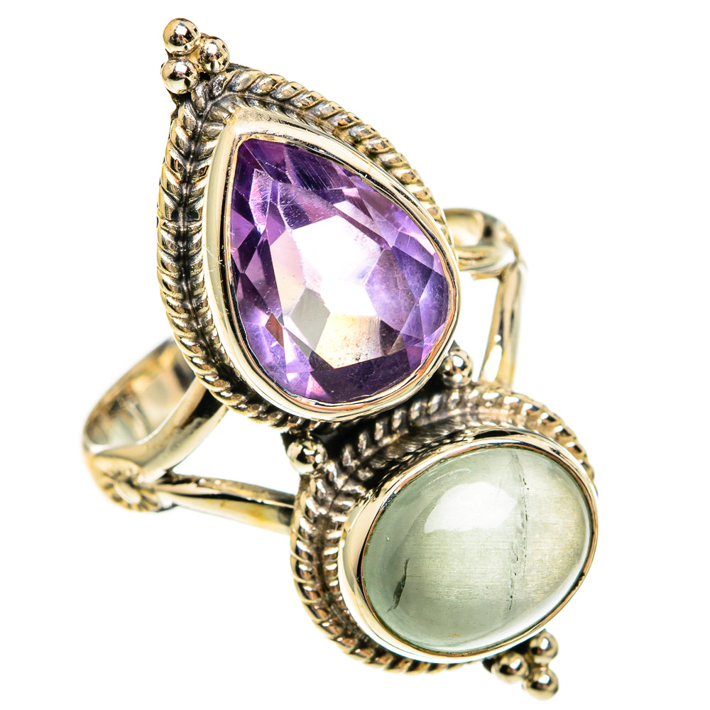 Amethyst Rings handcrafted by Anasilvercos - RING78103