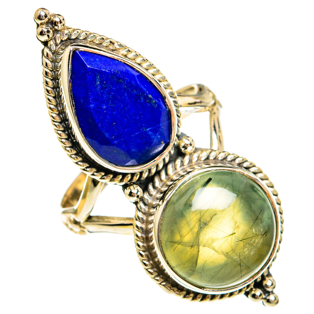 Prehnite Rings handcrafted by Anasilvercos - RING78104