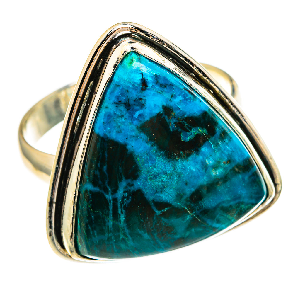 Shattuckite Rings handcrafted by Anasilvercos - RING78113