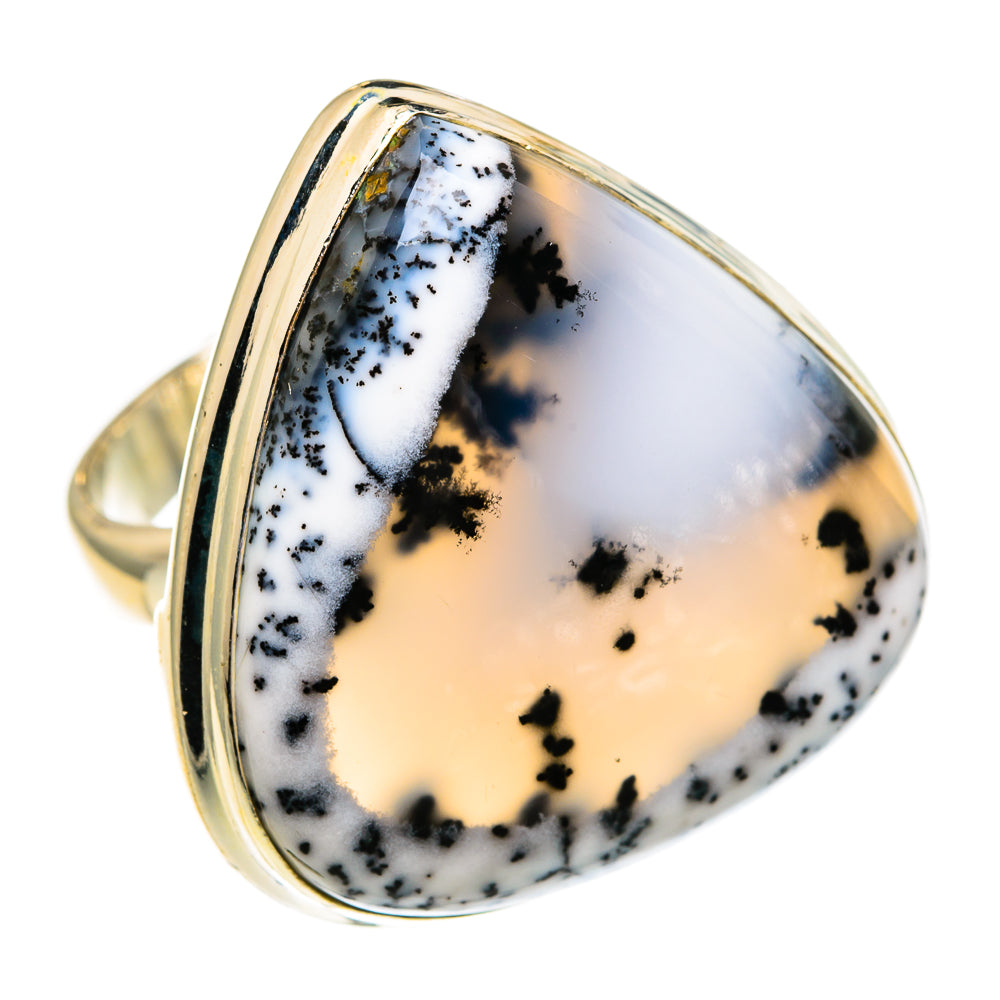 Dendritic Opal Rings handcrafted by Anasilvercos - RING78134