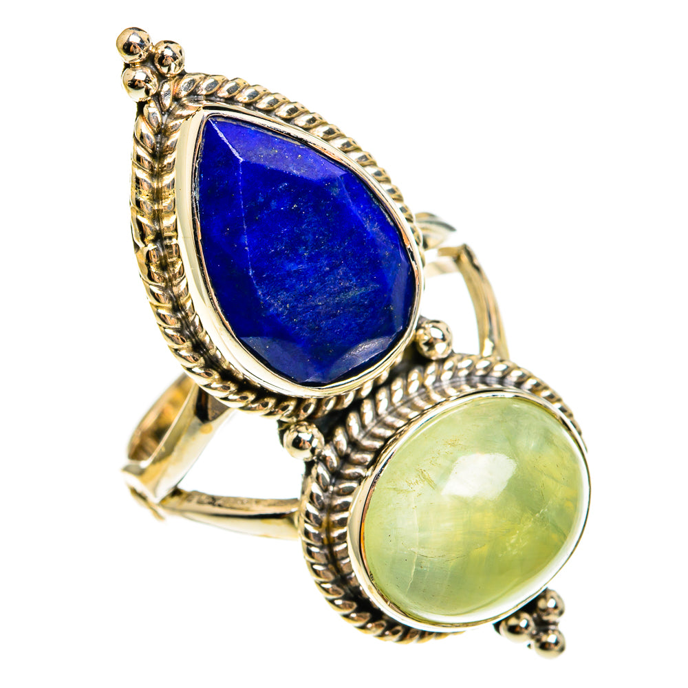 Prehnite Rings handcrafted by Anasilvercos - RING78136