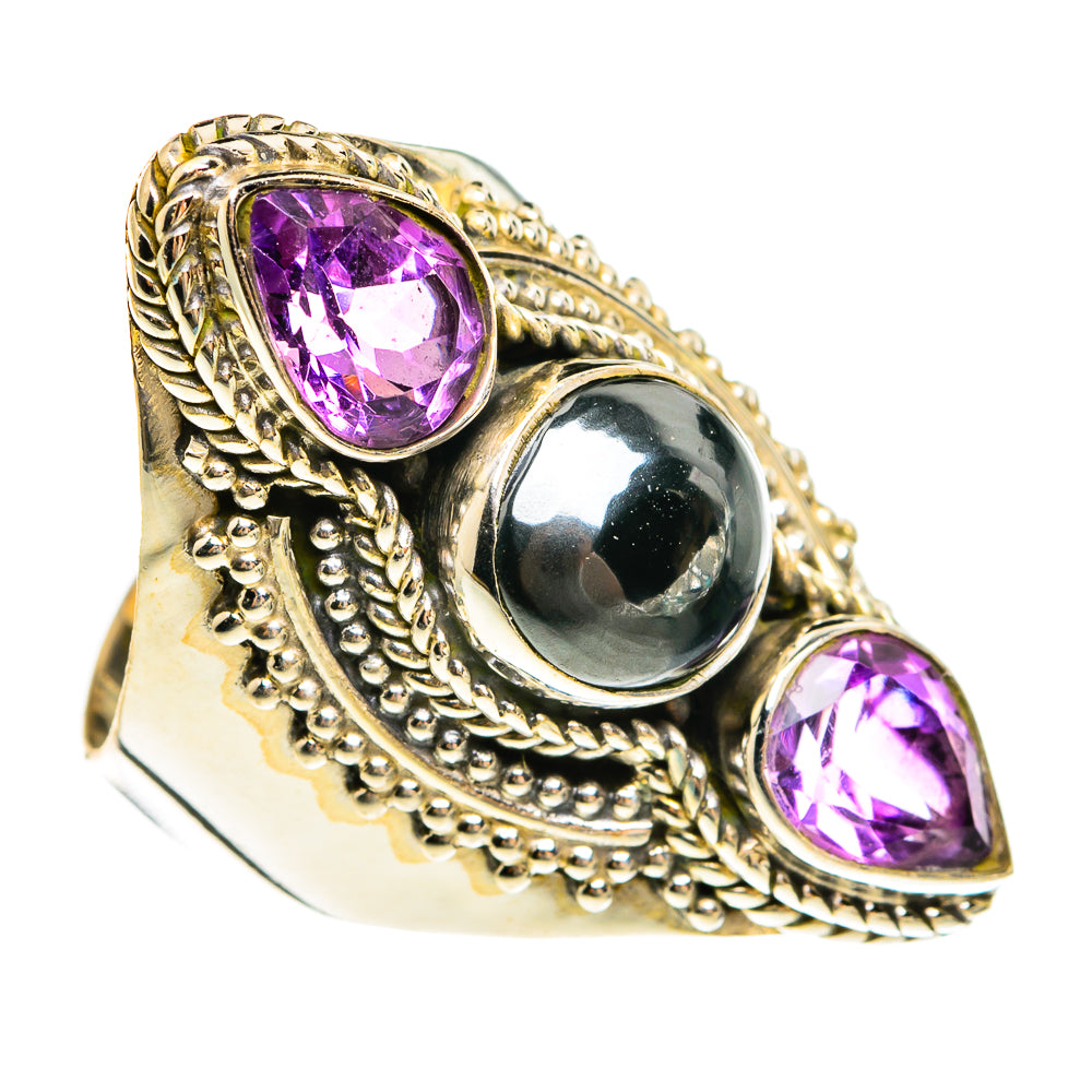 Hematite Rings handcrafted by Anasilvercos - RING78167