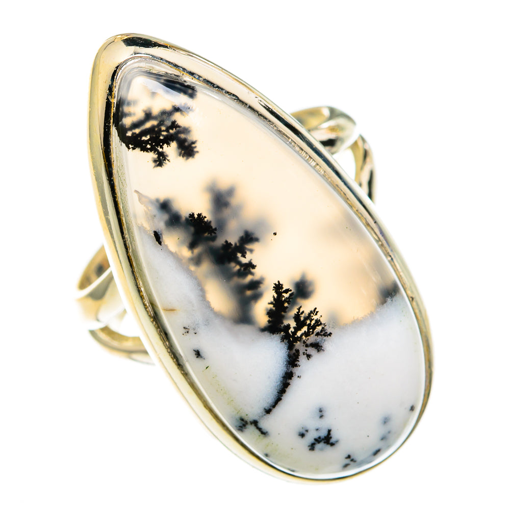 Dendritic Opal Rings handcrafted by Anasilvercos - RING78171