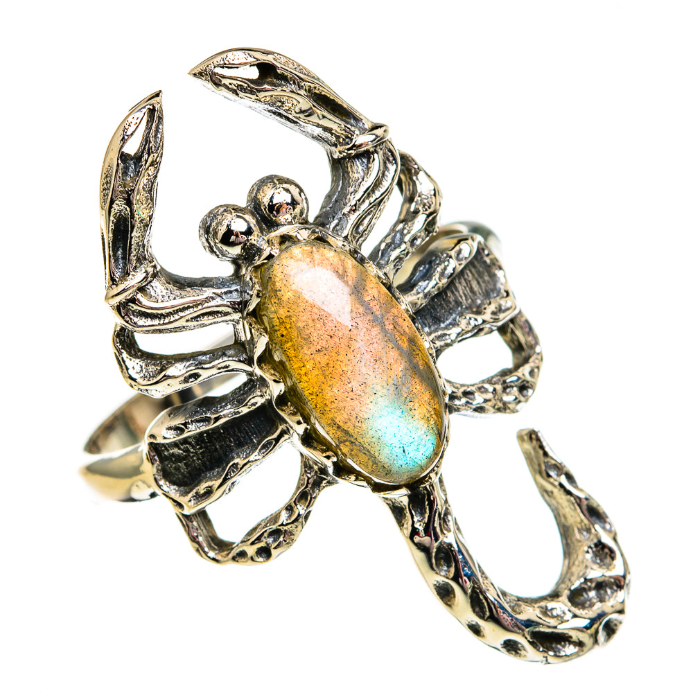 Labradorite Rings handcrafted by Anasilvercos - RING78184
