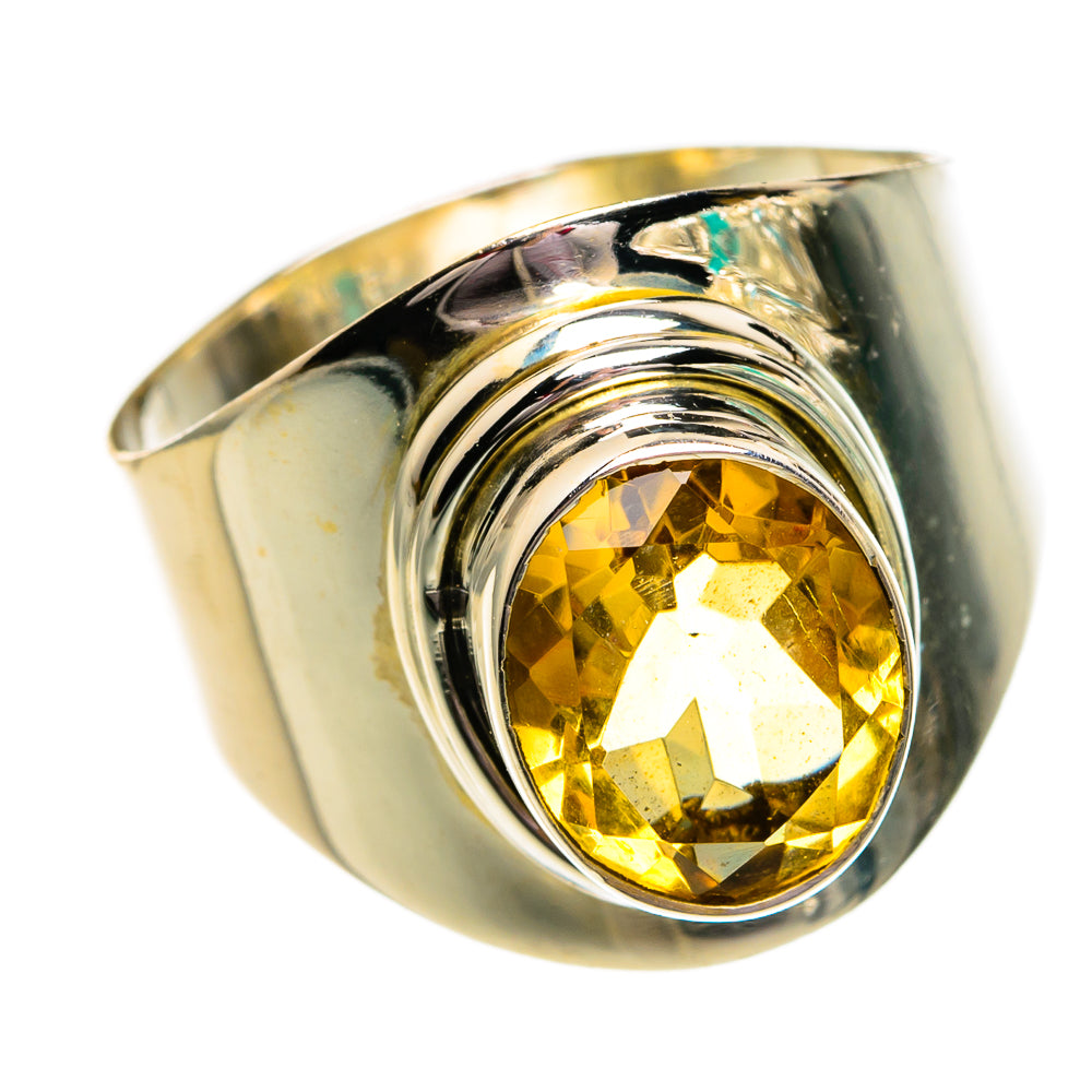 Citrine Rings handcrafted by Anasilvercos - RING78193