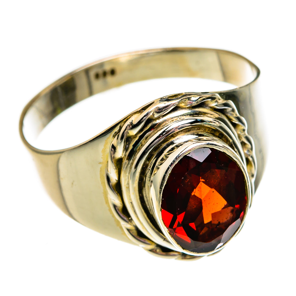 Garnet Rings handcrafted by Anasilvercos - RING78198