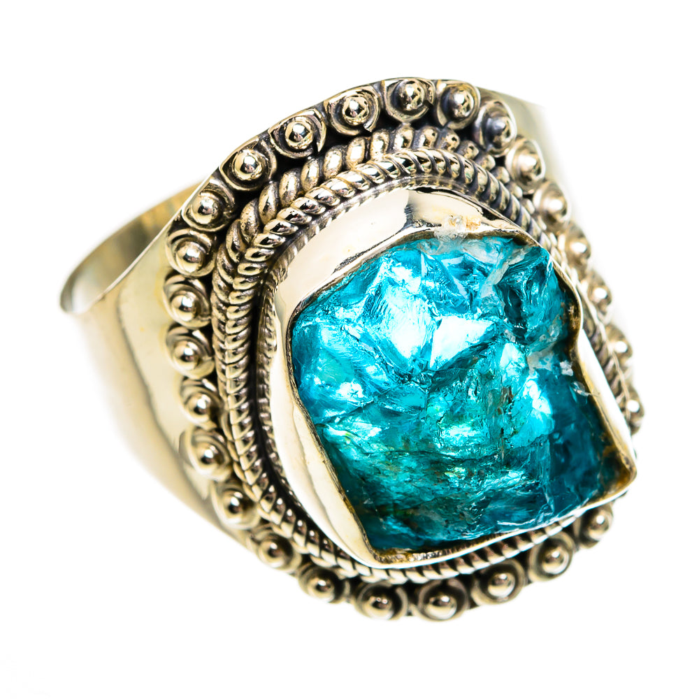 Apatite Rings handcrafted by Anasilvercos - RING78219