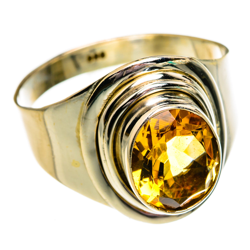 Citrine Rings handcrafted by Anasilvercos - RING78224