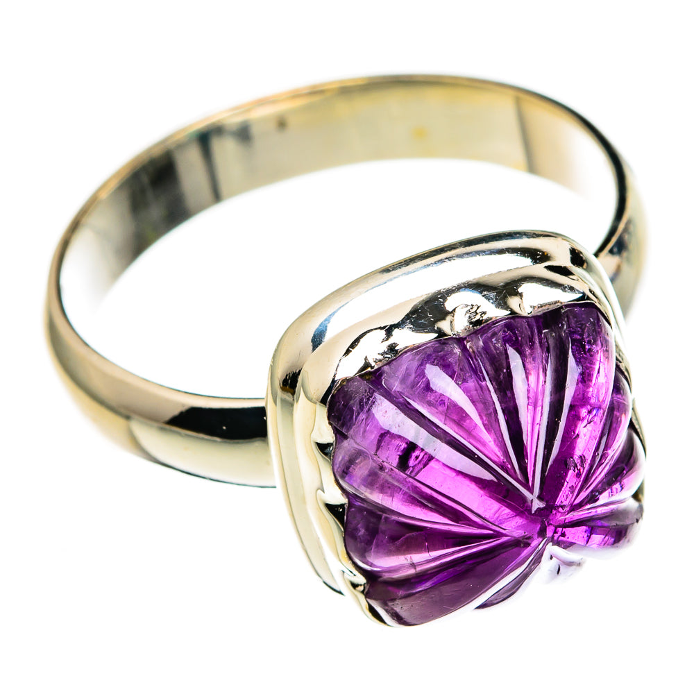 Amethyst Rings handcrafted by Anasilvercos - RING78232