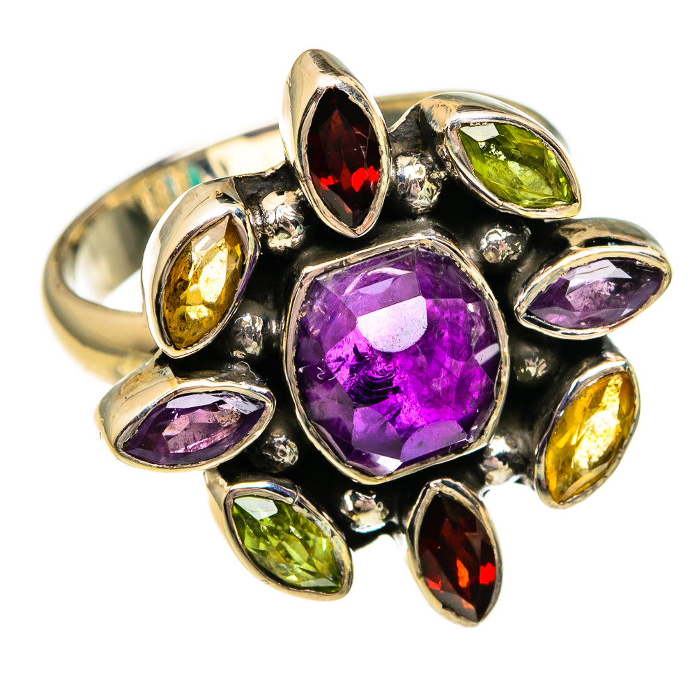 Amethyst Rings handcrafted by Anasilvercos - RING78237