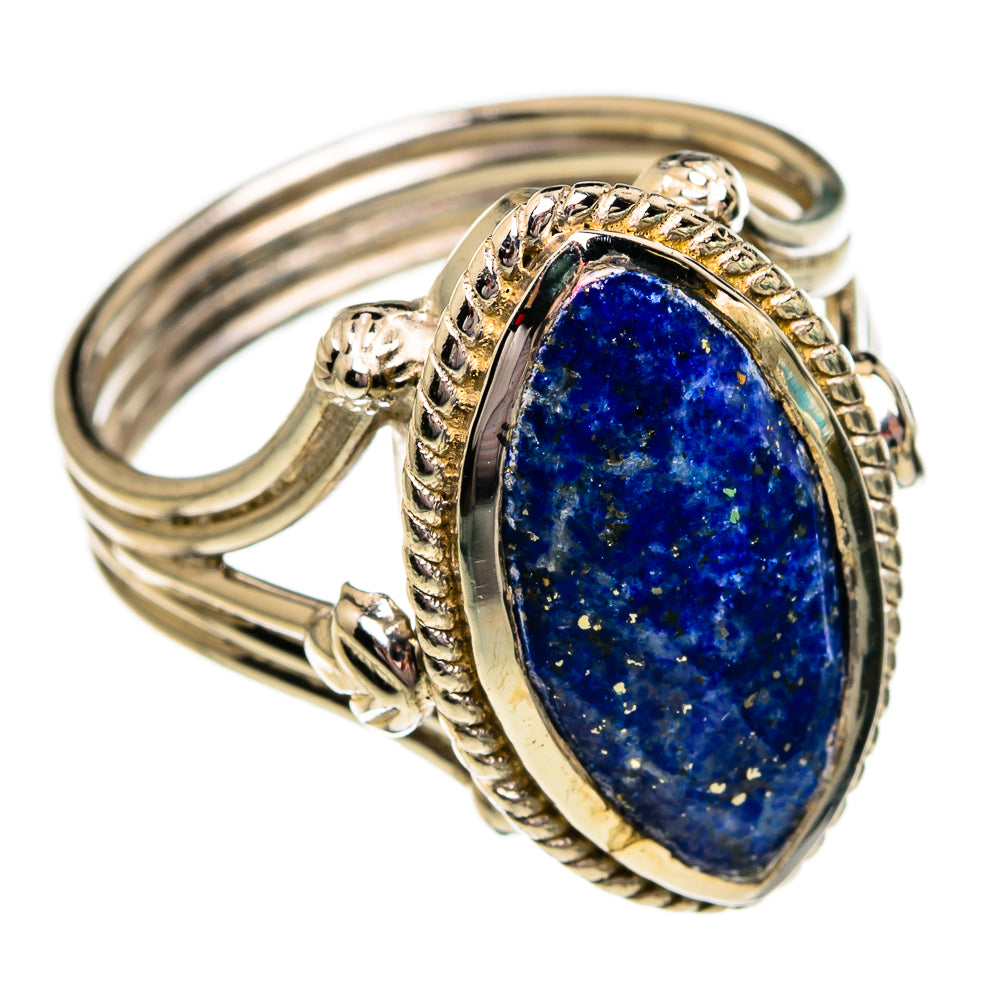 Lapis Lazuli Rings handcrafted by Anasilvercos - RING78245