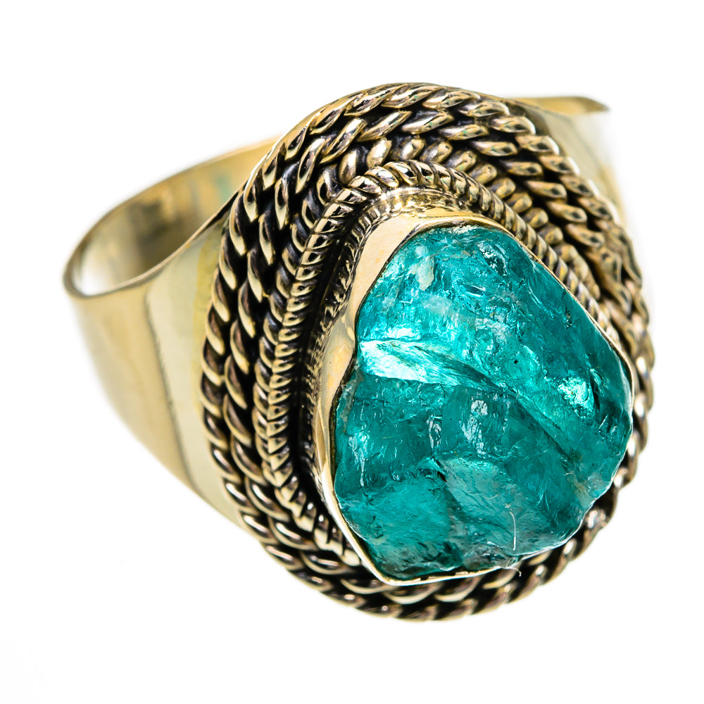 Apatite Rings handcrafted by Anasilvercos - RING78250