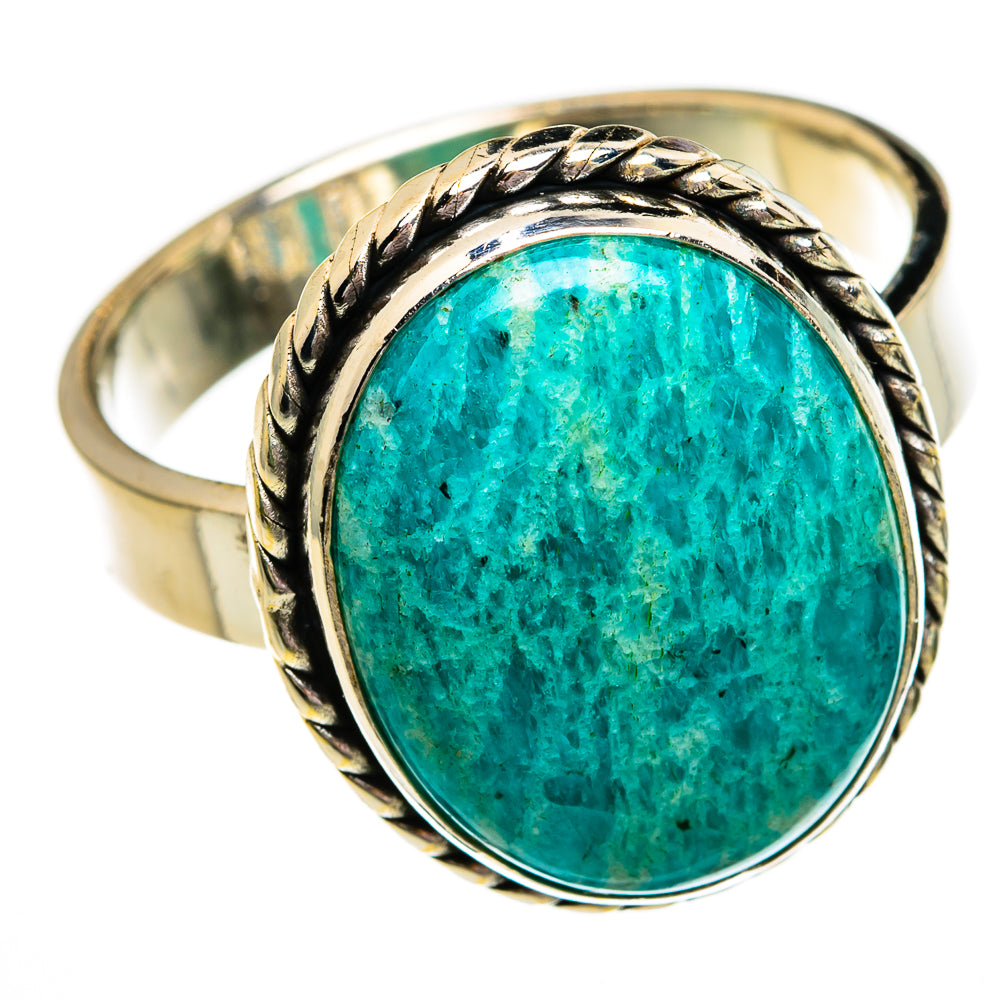 Amazonite Rings handcrafted by Anasilvercos - RING78252