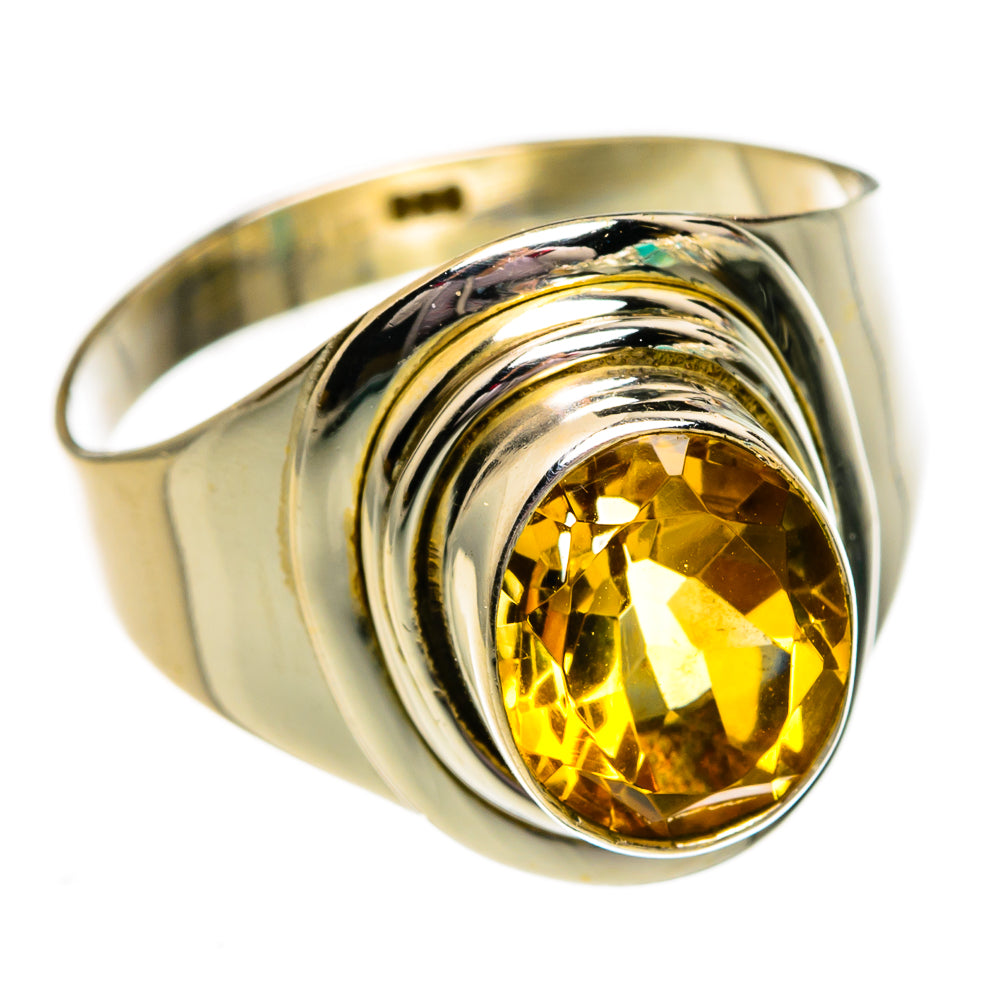 Citrine Rings handcrafted by Anasilvercos - RING78253