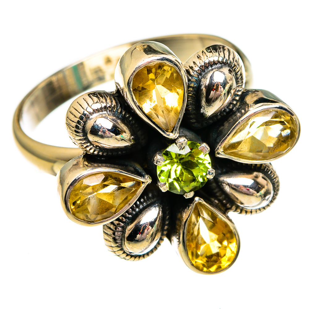 Citrine Rings handcrafted by Anasilvercos - RING78254