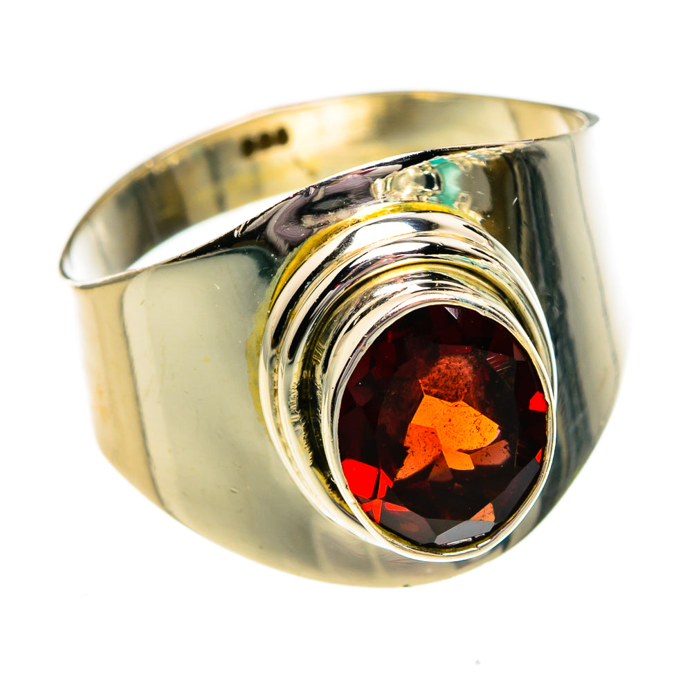 Garnet Rings handcrafted by Anasilvercos - RING78258