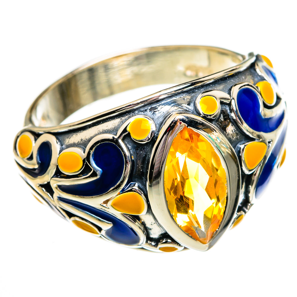 Citrine Rings handcrafted by Anasilvercos - RING78270