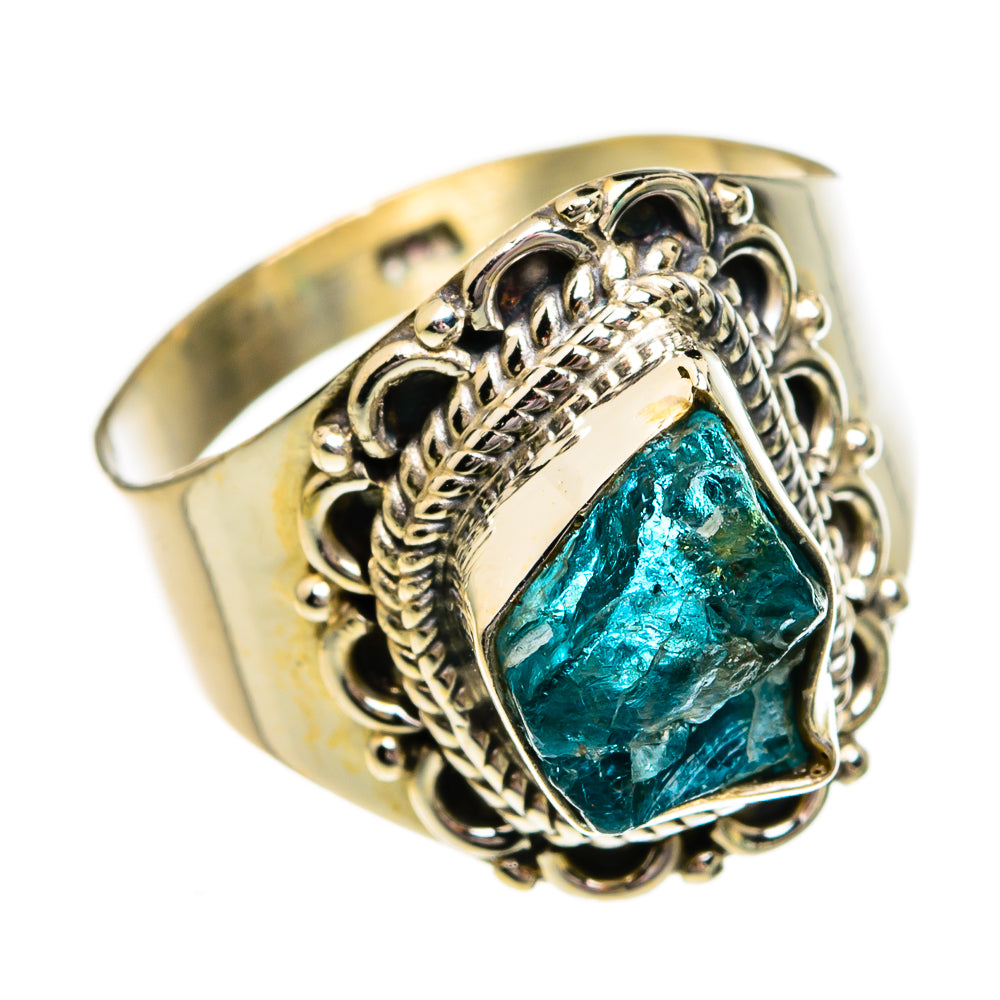 Apatite Rings handcrafted by Anasilvercos - RING78272