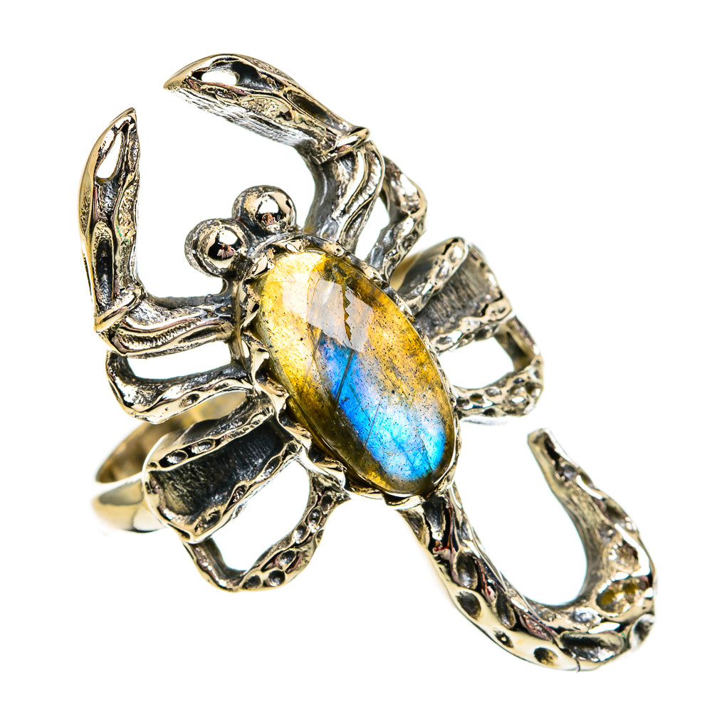 Labradorite Rings handcrafted by Anasilvercos - RING78276