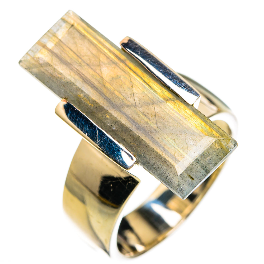 Labradorite Rings handcrafted by Anasilvercos - RING78281