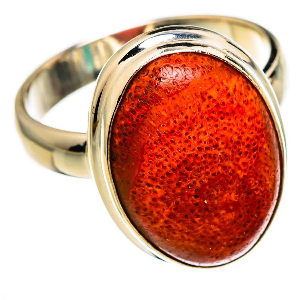 Sponge Coral Rings handcrafted by Anasilvercos - RING78282 - Photo 2