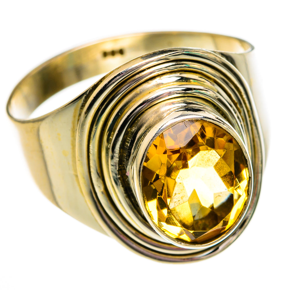Citrine Rings handcrafted by Anasilvercos - RING78283
