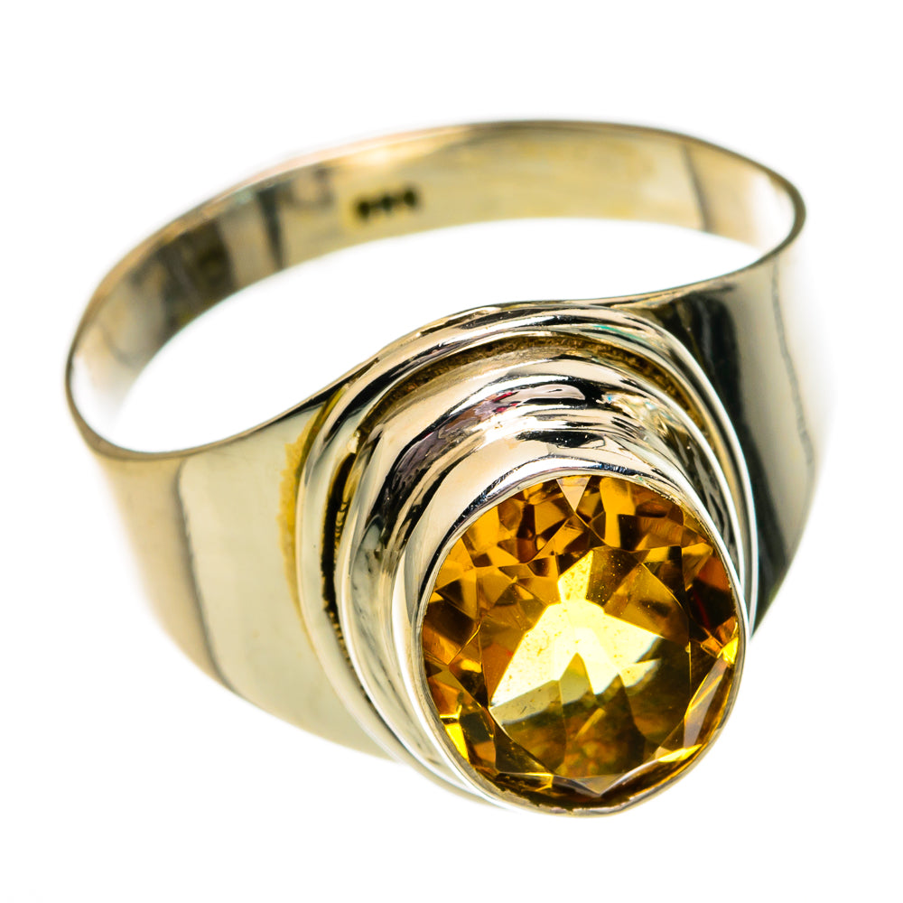 Citrine Rings handcrafted by Anasilvercos - RING78309