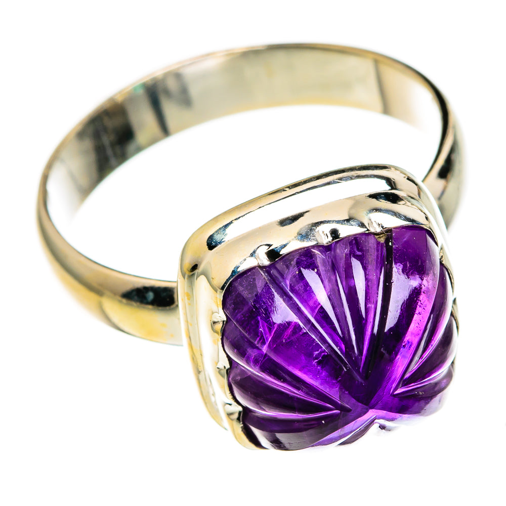 Amethyst Rings handcrafted by Anasilvercos - RING78314