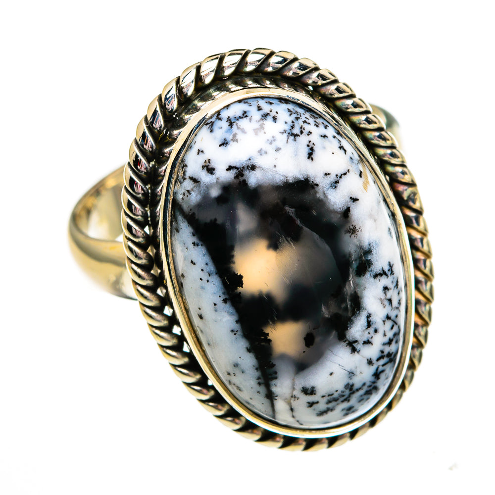 Dendritic Opal Rings handcrafted by Anasilvercos - RING78320