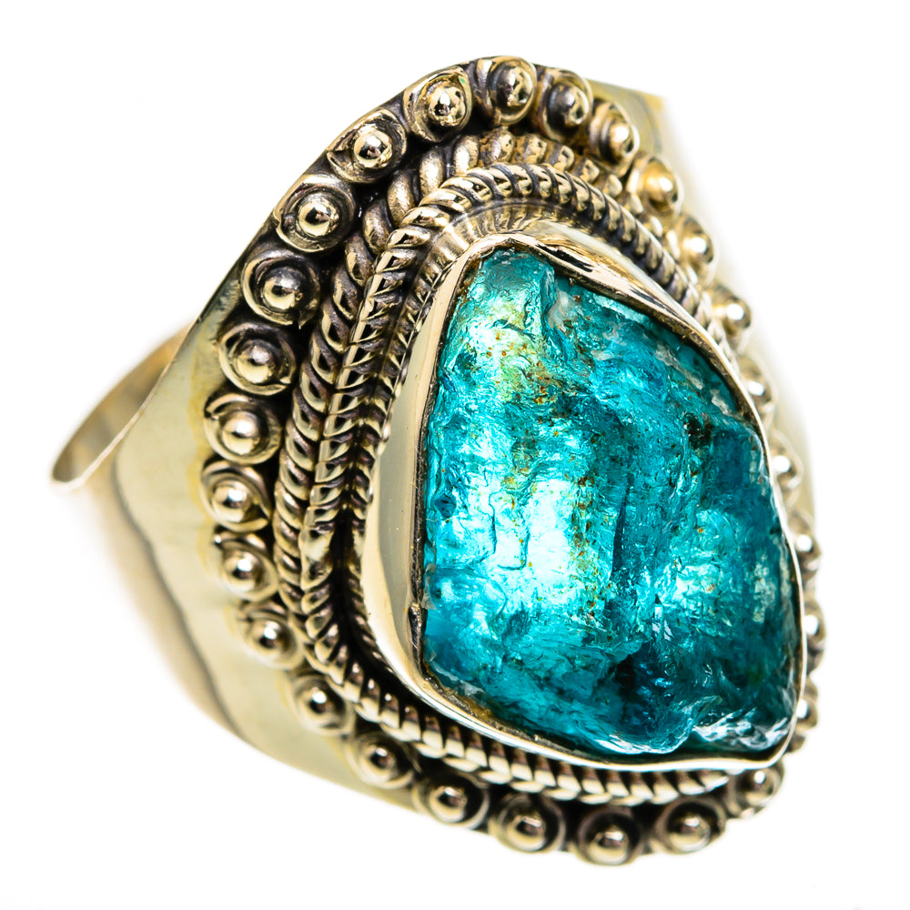 Apatite Rings handcrafted by Anasilvercos - RING78323