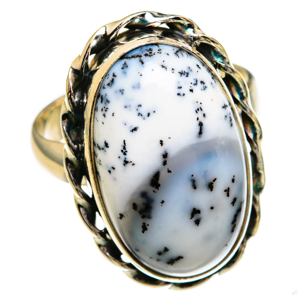 Dendritic Opal Rings handcrafted by Anasilvercos - RING78345
