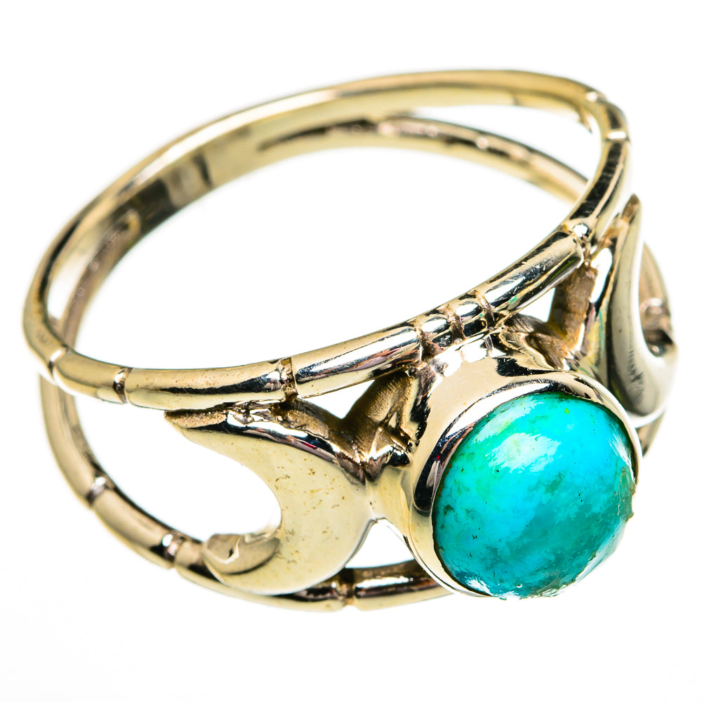 Chrysocolla Rings handcrafted by Anasilvercos - RING78348