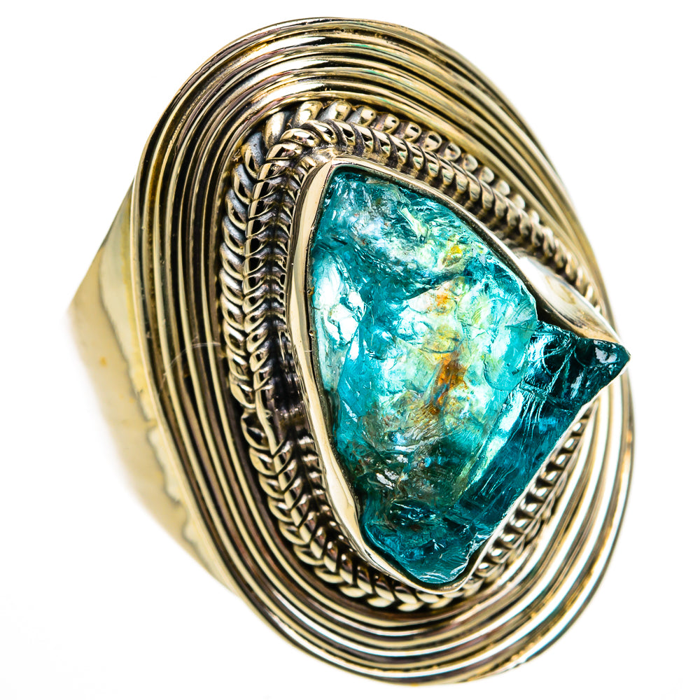 Apatite Rings handcrafted by Anasilvercos - RING78351