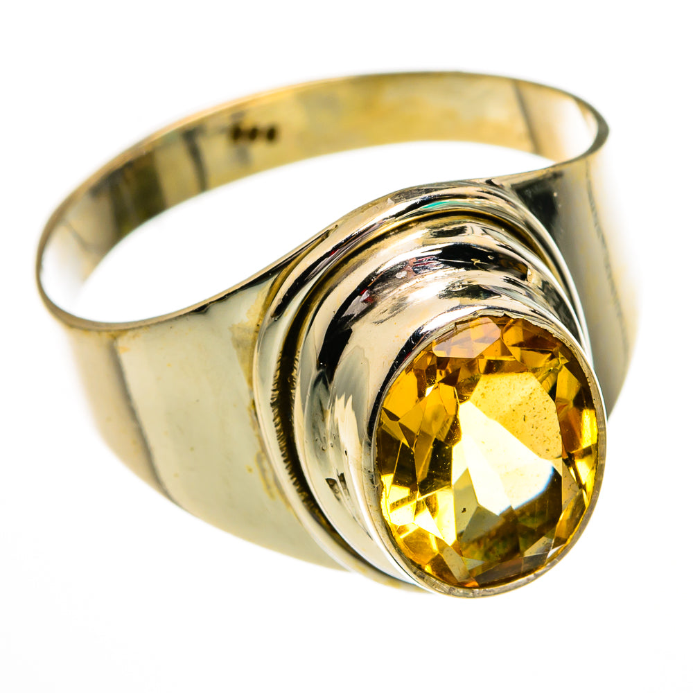 Citrine Rings handcrafted by Anasilvercos - RING78353