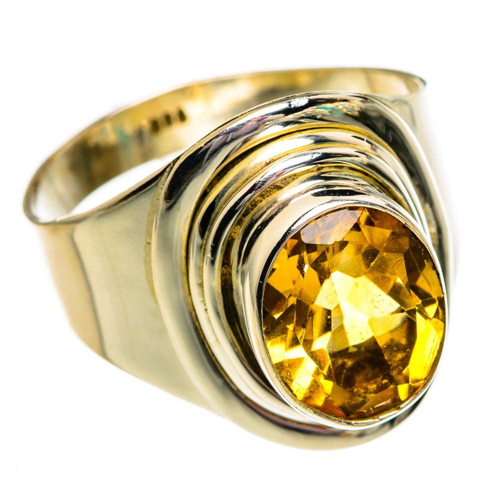 Citrine Rings handcrafted by Anasilvercos - RING78355