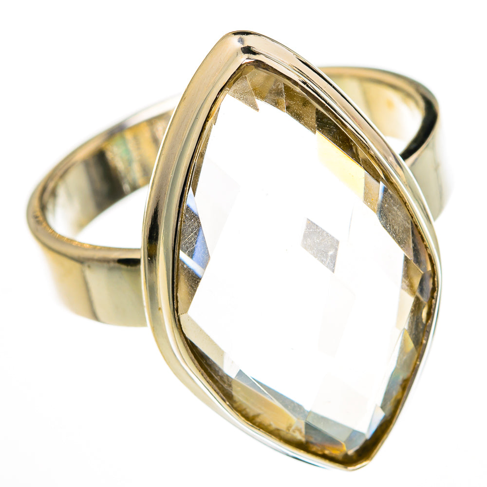White Quartz Rings handcrafted by Anasilvercos - RING78366