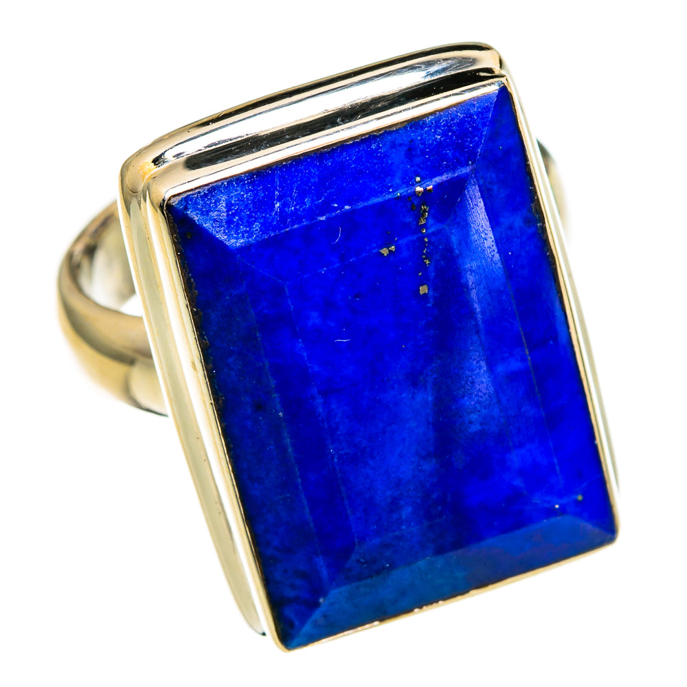 Lapis Lazuli Rings handcrafted by Anasilvercos - RING78371