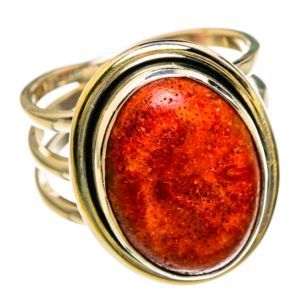 Sponge Coral Rings handcrafted by Anasilvercos - RING78375 - Photo 2