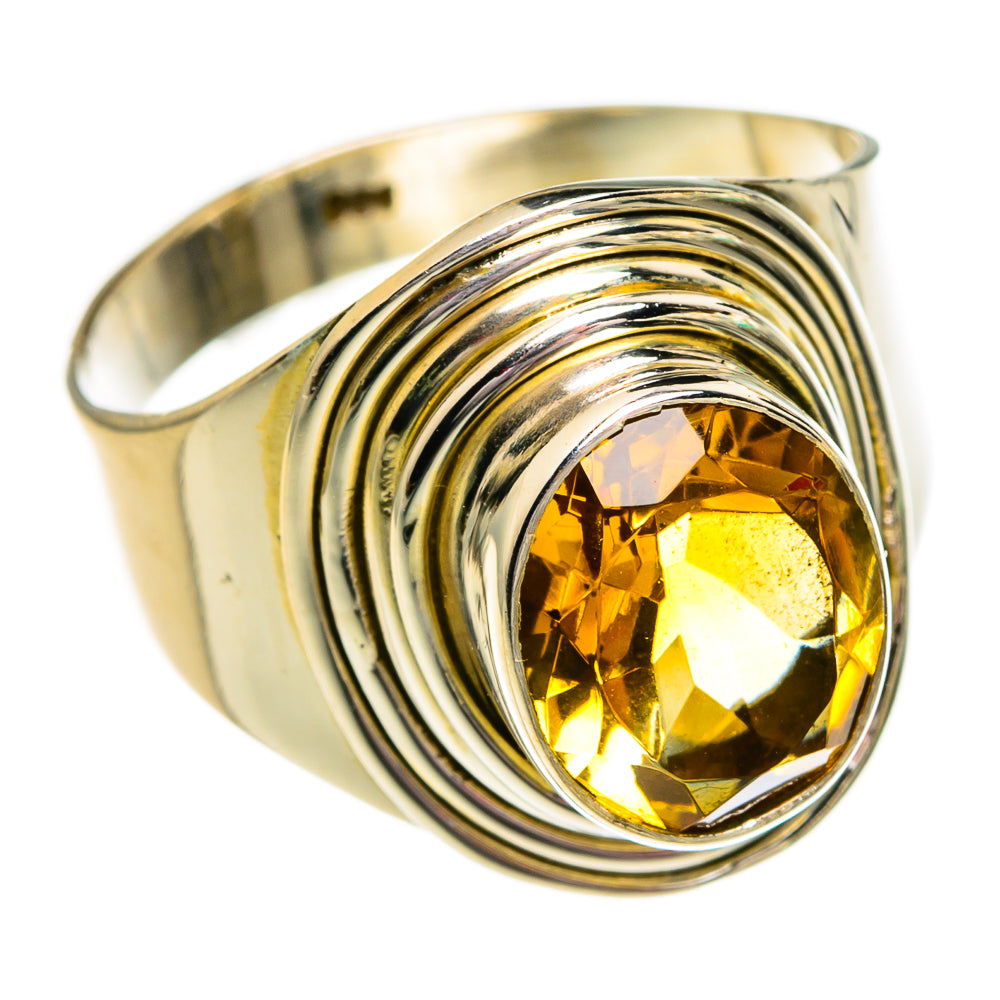 Citrine Rings handcrafted by Anasilvercos - RING78376