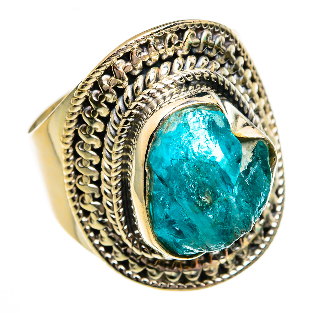Apatite Rings handcrafted by Anasilvercos - RING78413 - Photo 2
