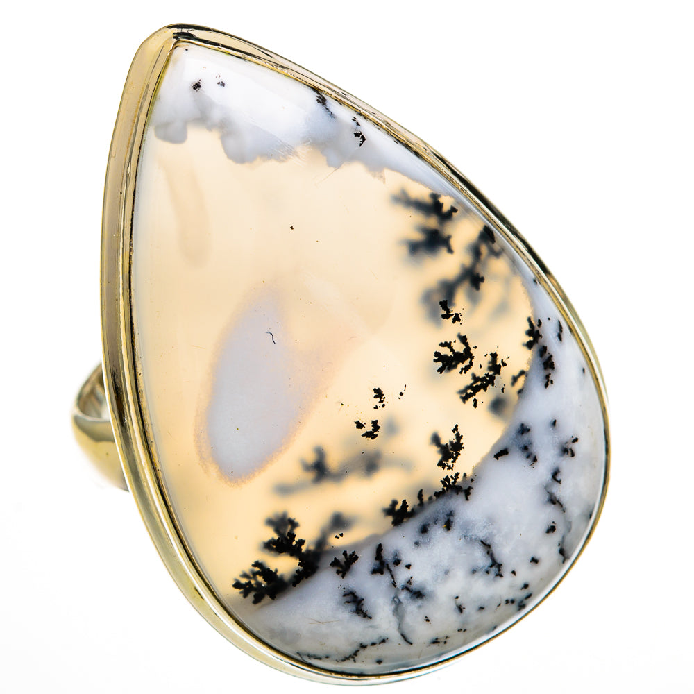 Dendritic Opal Rings handcrafted by Anasilvercos - RING78448