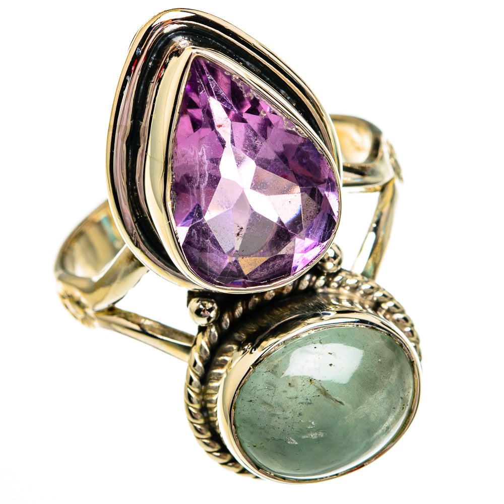 Amethyst Rings handcrafted by Anasilvercos - RING78452