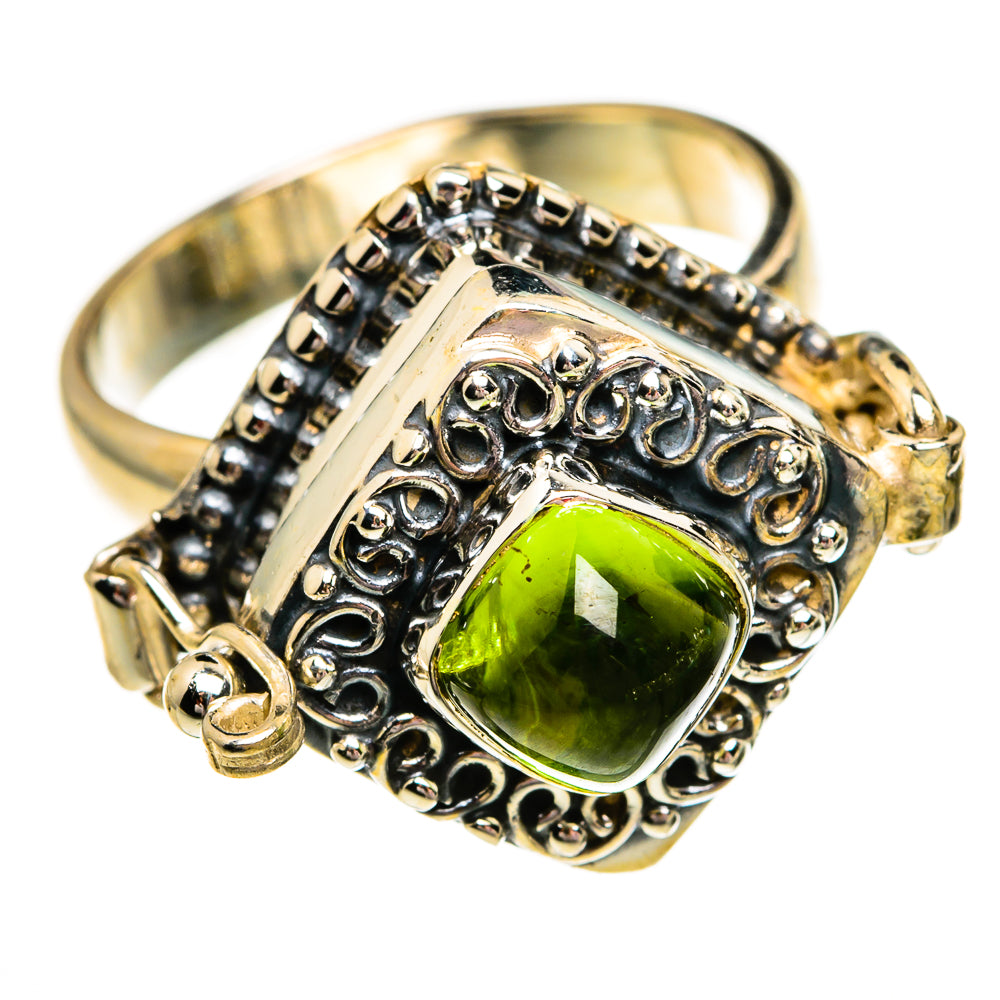 Peridot Rings handcrafted by Anasilvercos - RING78469