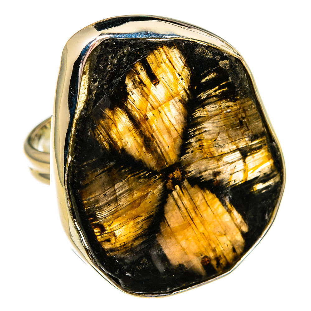 Chiastolite Rings handcrafted by Anasilvercos - RING78474
