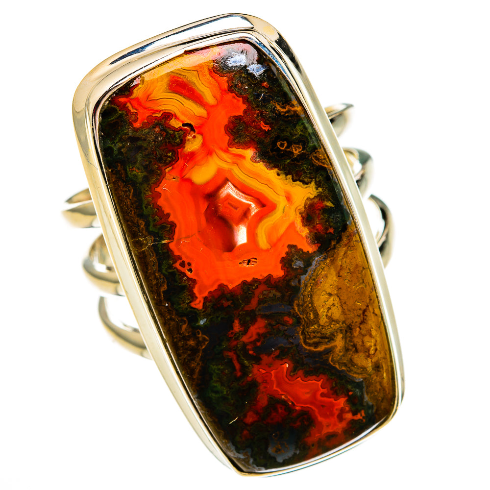 Moroccan Agate Rings handcrafted by Anasilvercos - RING78477