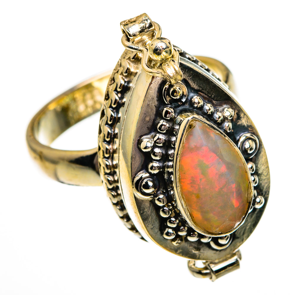 Ethiopian Opal Rings handcrafted by Anasilvercos - RING78488