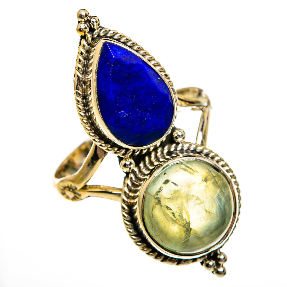 Prehnite Rings handcrafted by Anasilvercos - RING78493