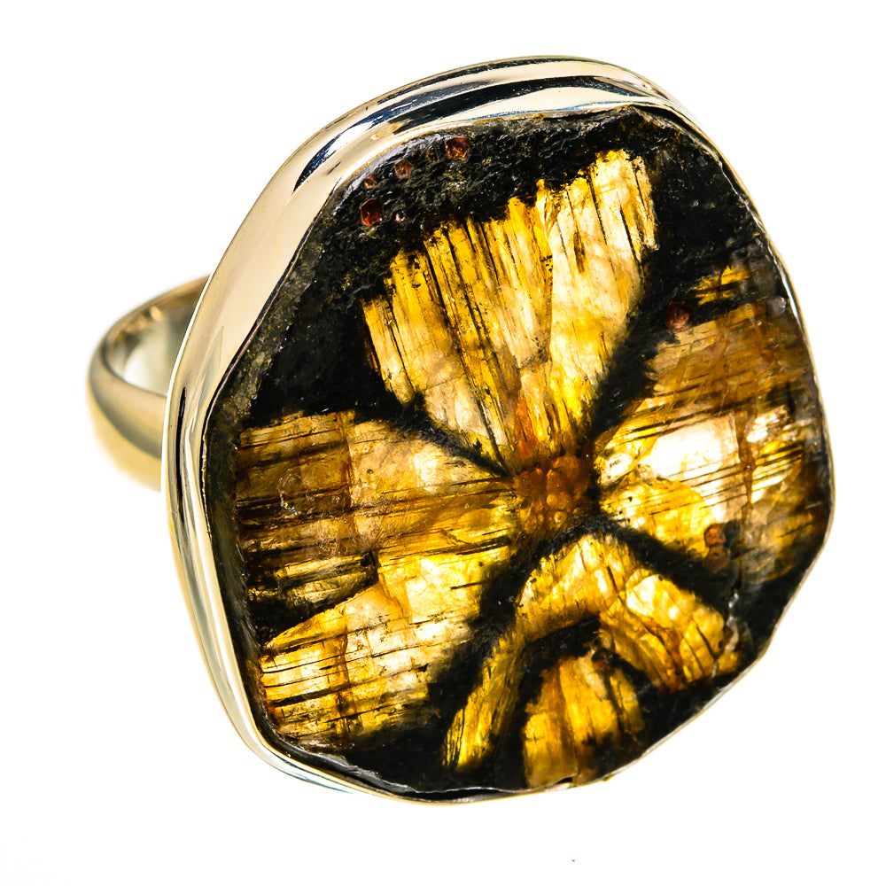Chiastolite Rings handcrafted by Anasilvercos - RING78513