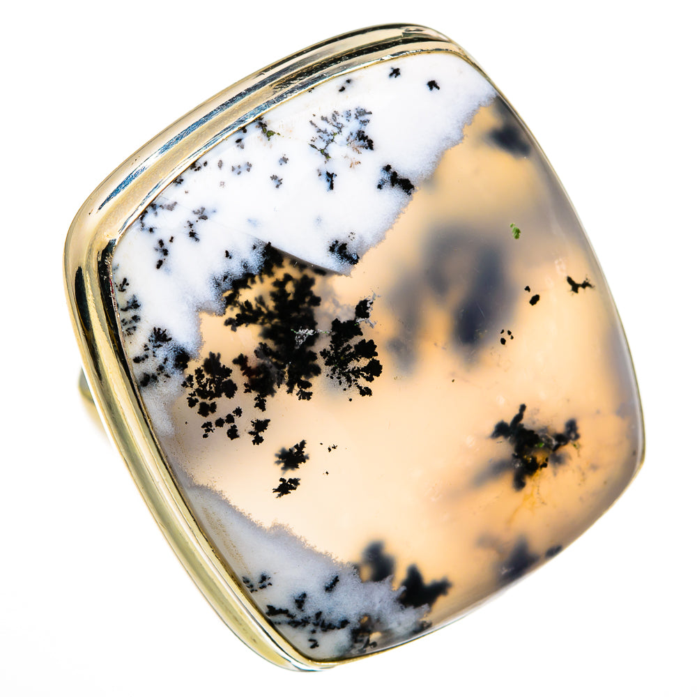Dendritic Opal Rings handcrafted by Anasilvercos - RING78523